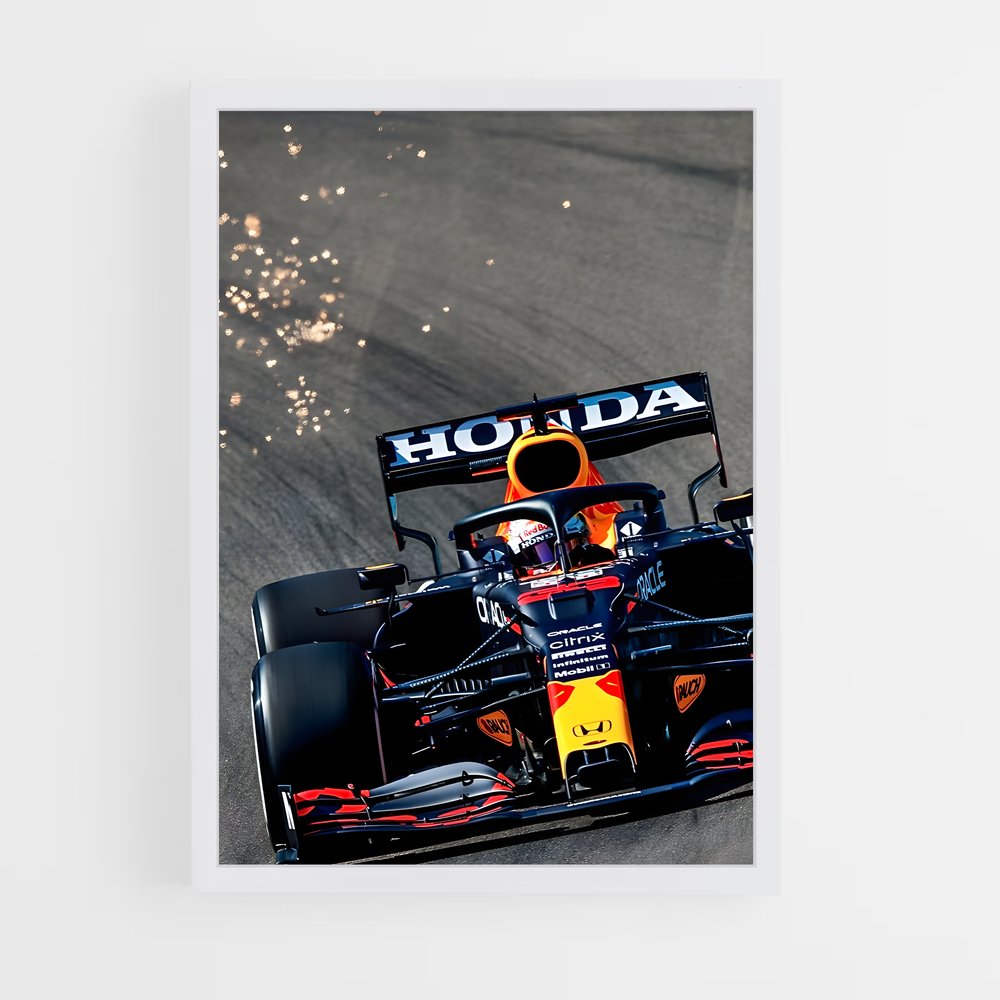 Poster RB16B Racing Spirit – affiche Voitures de Formule 1 (vue 3)